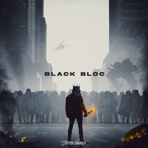 Black Bloc by Justin Hawkes Cover Art