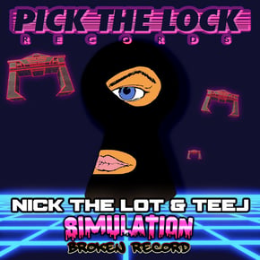 Simulation / Broken Record by Specimen A, Nick The Lot & Teej Cover Art