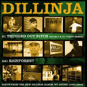 Thugged out Bitch / Rainforest by Dillinja & Incident Cover Art