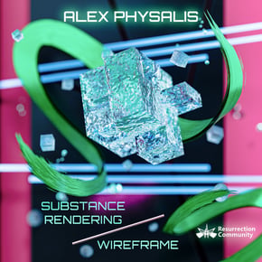 Substance Rendering/Wireframe by Alex Physalis Cover Art