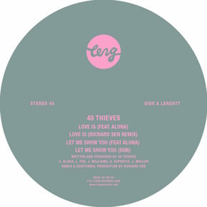 Love Is / Let Me Show You by Richard Sen & 40 Thieves Cover Art