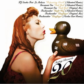 Sextoy Records 20 by Document One, KJ Sawka & Trackwasher Cover Art