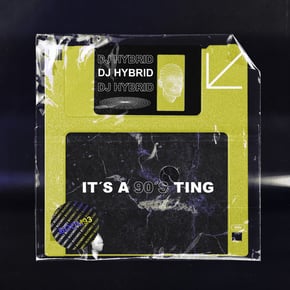 It's a 90's Ting by Harley D & DJ Hybrid Cover Art