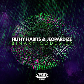 The Binary Codes EP by Jayline, Filthy Habits & Jeopardize Cover Art