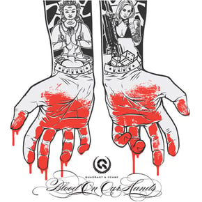 Blood on our hands / Rage and Rapture by Quadrant & DEAD BATTERY Cover Art
