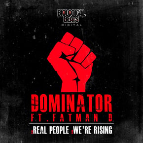 Real People / We're Rising by Dominator Cover Art