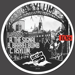 Asylum EP by E-Sassin Cover Art