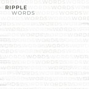 Words by Ripple Cover Art