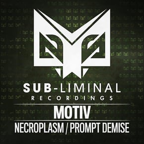 Necroplasm / Prompt Demise by Luke Truth & Motiv Cover Art