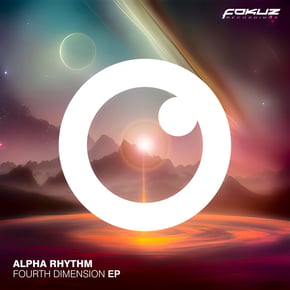 Fourth Dimension EP by Alpha Rhythm, Rezilient & Luciano (DnB) Cover Art