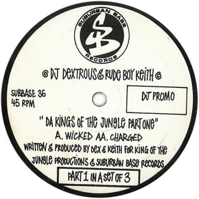 Da Kings of the Jungle Part One by DJ Dextrous Cover Art