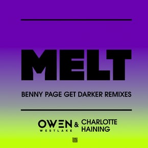 Melt (Benny Page Get Darker Remixes) by Benny Page Cover Art