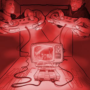 Search & Destroy / Tech Dreams by Zombie Cats & T>I Cover Art