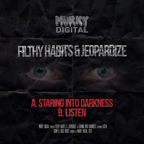 Staring into darkness/Listen by Jayline, Filthy Habits & Jeopardize Cover Art