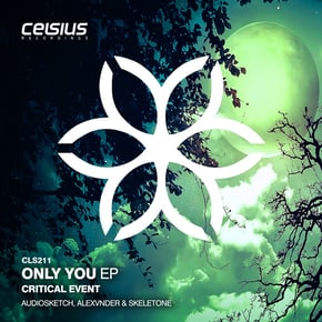Only You EP by Critical Event, Skeletone, Alexvnder & AudioSketch Cover Art