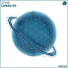 Lunar EP by Styke Cover Art