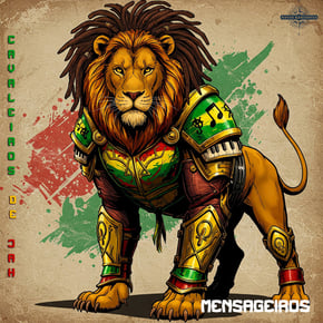 Mensageiros by The Ragga Twins Cover Art