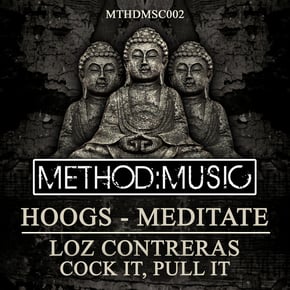 Meditate / Cock It, Pull It by Hoogs & Loz Contreras Cover Art