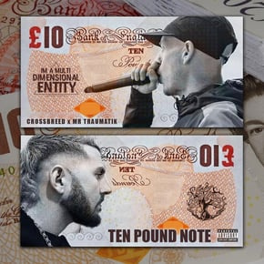 Ten Pound Note by Mr Traumatik & CrossBreed Cover Art