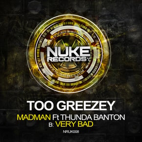 MadMan feat. Thunda Banton/Very Bad by Too Greezey Cover Art