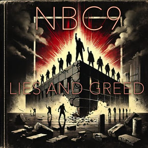 Lies and Greed by NBC9 Cover Art
