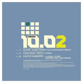 Music Takes You (2 Bad Mice Take You) / Hold It Down / Illegal Subs (Krome & Time Remix) by Blame Cover Art