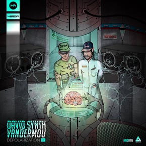 Depolarization EP by David Synth & Vandermou Cover Art