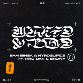Wicked & Bad EP by Hyroglifics Cover Art