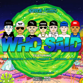 Who Said by MC Endo, Mr Traumatik & MC Shabba D Cover Art