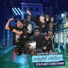 Night Rider (12th Planet, AIRGLO Remix) by AIRGLO Cover Art