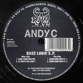 Bass Logic EP by Andy C Cover Art
