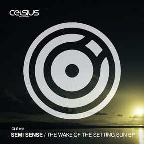 The Wake Of The Setting Sun EP by Semi Sense Cover Art
