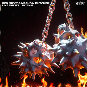 Like Fire by Dimension, Mashd N Kutcher & Luciana Cover Art