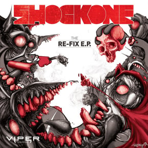 The Re-Fix EP by ShockOne Cover Art