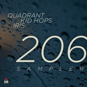 206 Sampler by Quadrant & DEAD BATTERY Cover Art