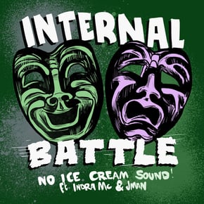 Internal Battle by Jman, No Ice Cream Sound & Indra MC Cover Art