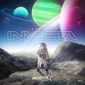 1 Year Of Invicta LP: Sampler 1 by Bookey Cover Art