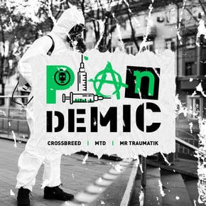 Plandemic by Mr Traumatik, CrossBreed & MTD Cover Art