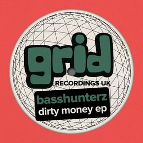 Dirty Money EP by BASSHUNTERZ Cover Art