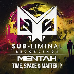 Space, Time and Matter L.P by Mentah Cover Art