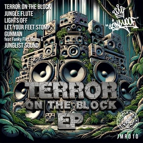 Terror On The Block EP by King Yoof Cover Art