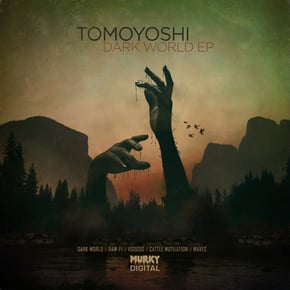 Dark World EP by Tomoyoshi Cover Art