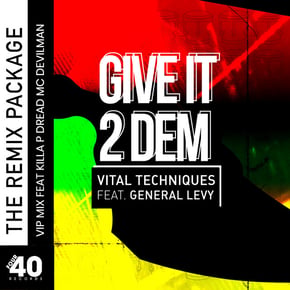 Give It 2 Dem (Remixes) by General Levy & Vital Techniques Cover Art