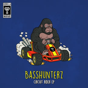 Circuit Rider EP by BASSHUNTERZ Cover Art