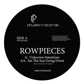 Unknown Intentions / See the Sun Going Down by Rowpieces Cover Art