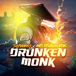 Drunken Monk by Mr Traumatik & Skamma Cover Art