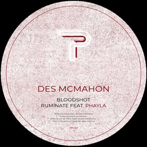 Bloodshot / Ruminate Feat. Phayla by Des McMahon Cover Art