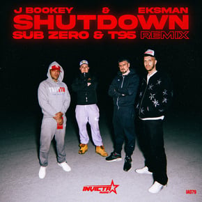 Shutdown (Sub Zero & T95 Remix) by T95, Sub Zero, Eksman & J Bookey Cover Art