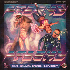 Freaky Freaky by Samurai Breaks, Thys & DJ Fuckoff Cover Art