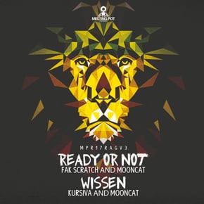Melting Pot Records 17 Ragga Jungle Series, Vol. 3 by Mooncat, Fak Scratch & Kursiva Cover Art